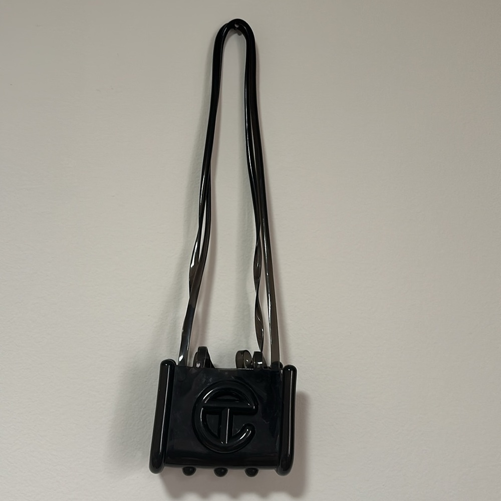 Authentic Telfar x Melissa  jelly bag - black